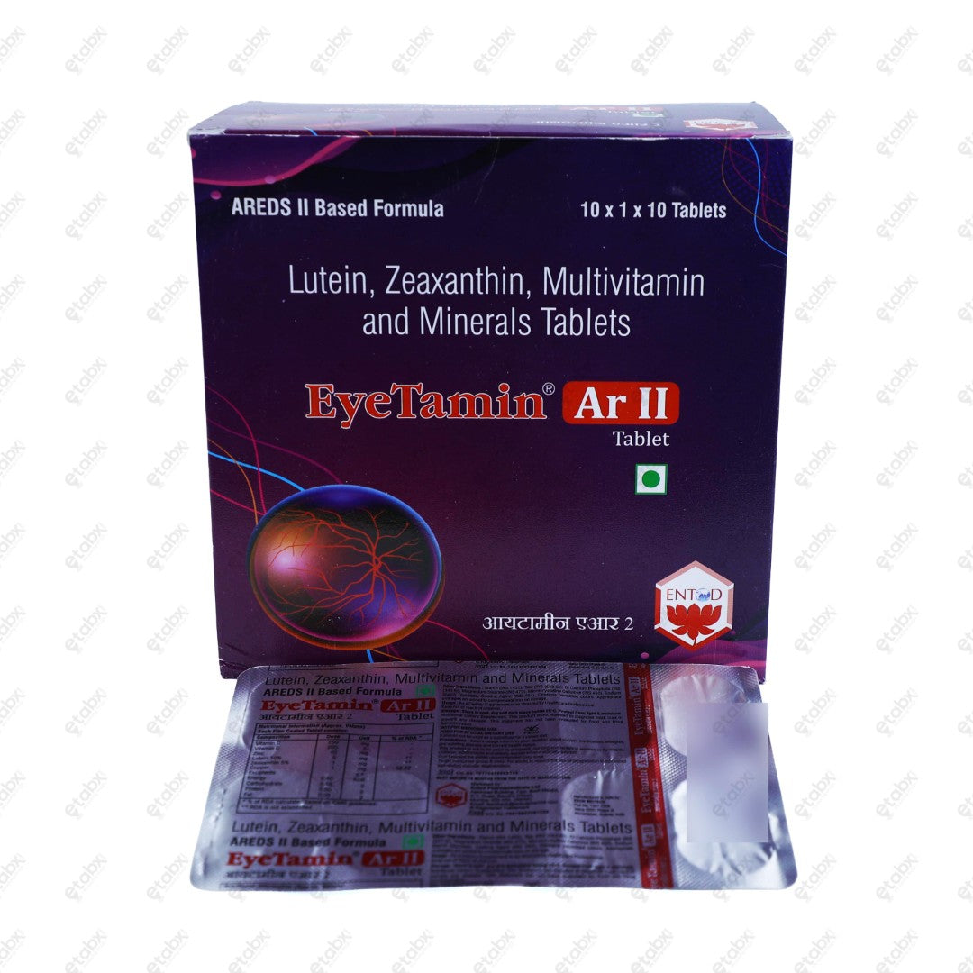 Eyetamin AR II Tablets 10'S Eye Health Supplement