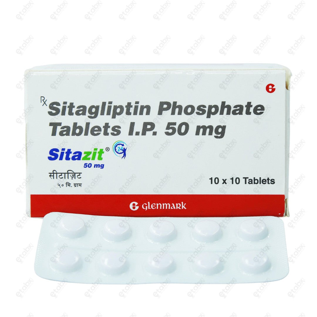 Sitazit 50 mg 10 Tablets