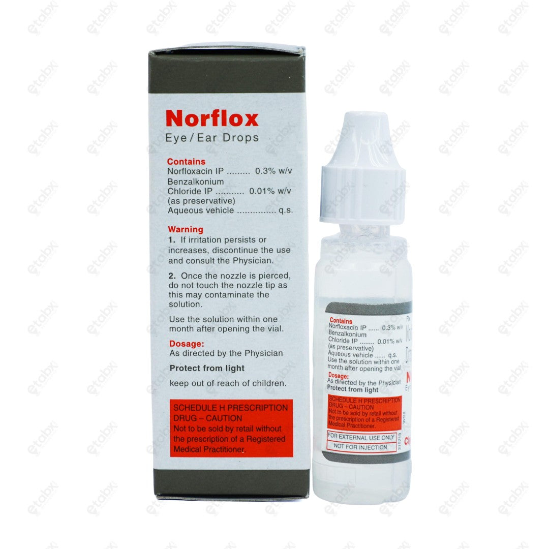 Norflox Eye/Ear Drops 10ml