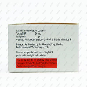 Forzest 20mg Tablet 7's