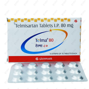 Telma 80mg Tablet 15's