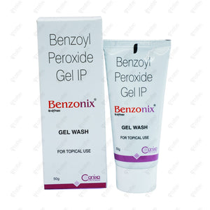 Benzonix Gel Wash 50GM Acne Control Cleansing Gel