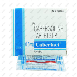 CABERLACT 0.5MG Tablet 2's