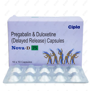 NOVA D 75MG Capsules 10's