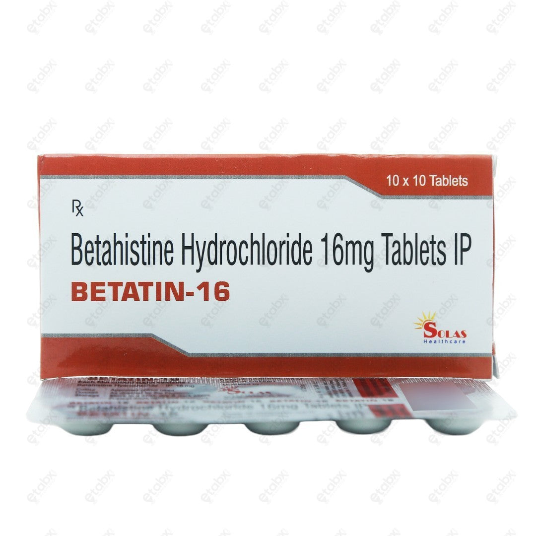 Betatin 16mg Tablet 10's