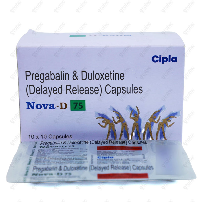 NOVA D 75MG Capsules 10's