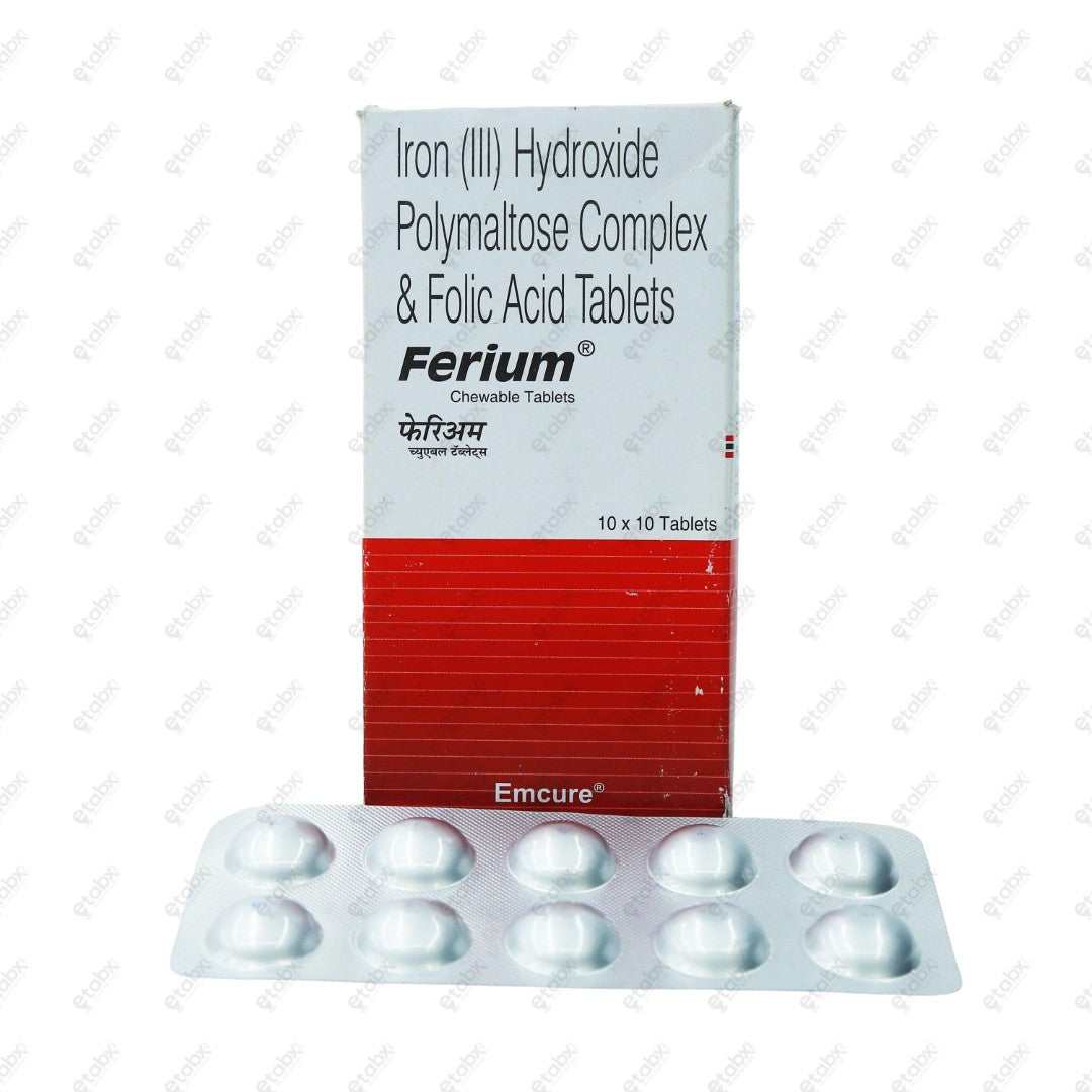 Ferium Chewable Tablet 10's