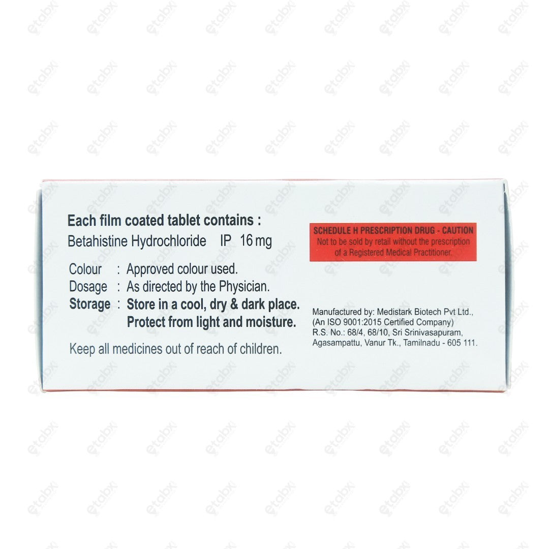 Betatin 16mg Tablet 10's