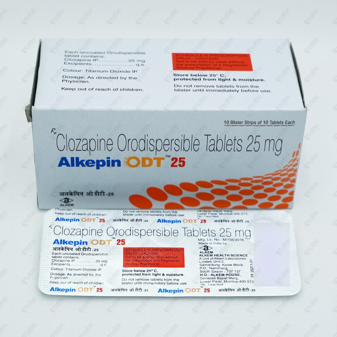 Alkepin ODT 25 Tablet
