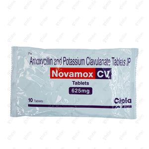 Novamox CV 625mg Tablet 10's