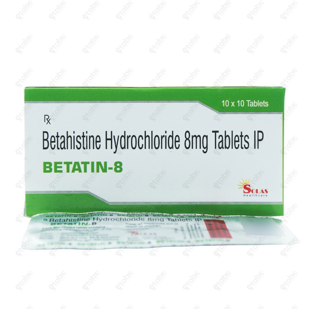Betatin 8mg Tablet 10's