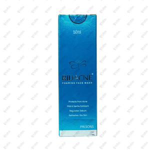RIDACNE FOAMING FACE WASH 50ML