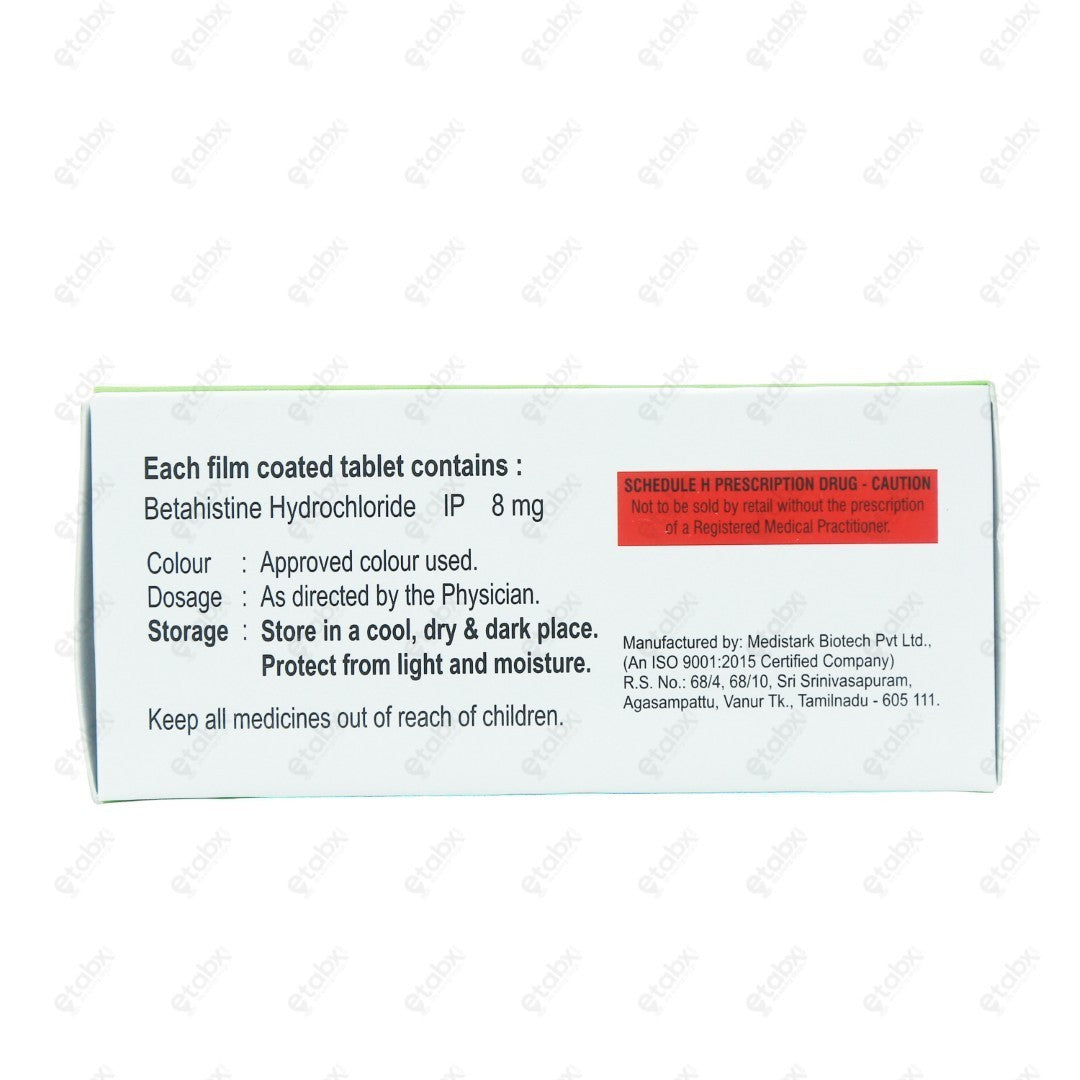 Betatin 8mg Tablet 10's