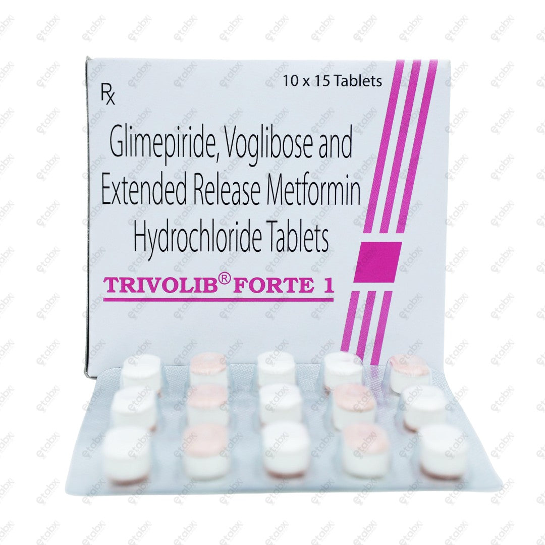 Trivolib Forte 1 Tablet 15's