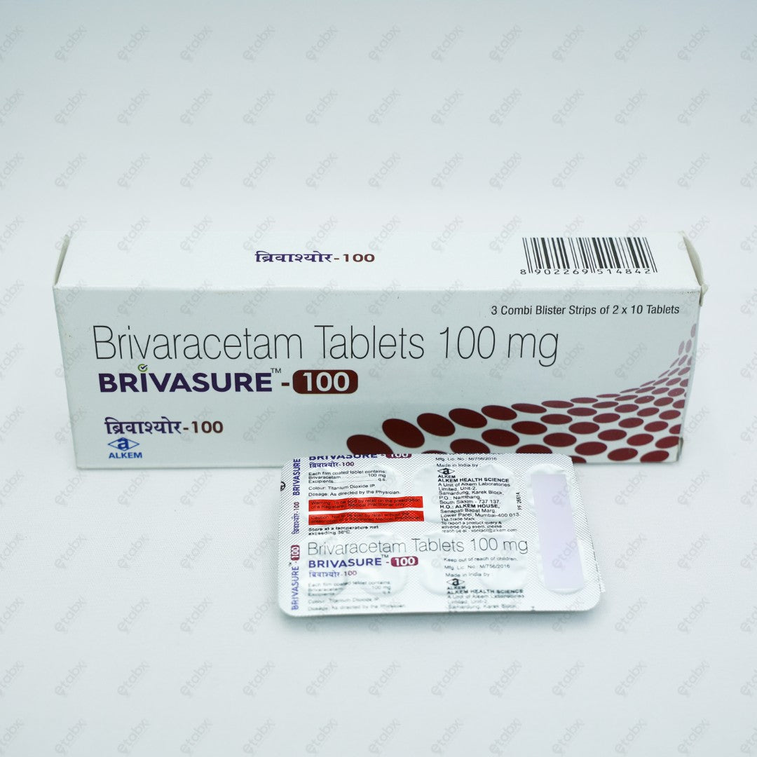 BRIVASURE 100mg Tablet 10