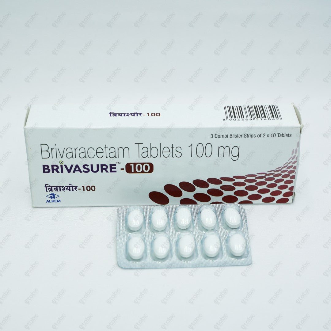 BRIVASURE 100mg Tablet 10