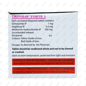 Trivolib Forte 1 Tablet 15's