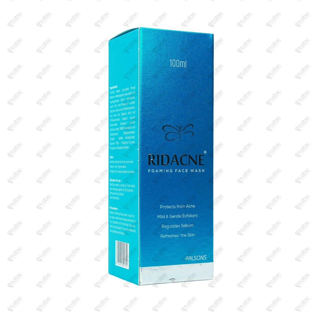 Ridacne Foaming Face Wash 100ml