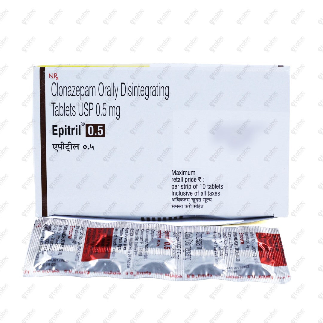 EPITRIL 0.5mg Tablet 10's