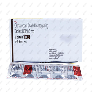 EPITRIL 0.5mg Tablet 10's