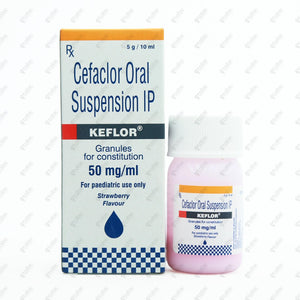 Keflor Oral Suspension Strawberry 10ml