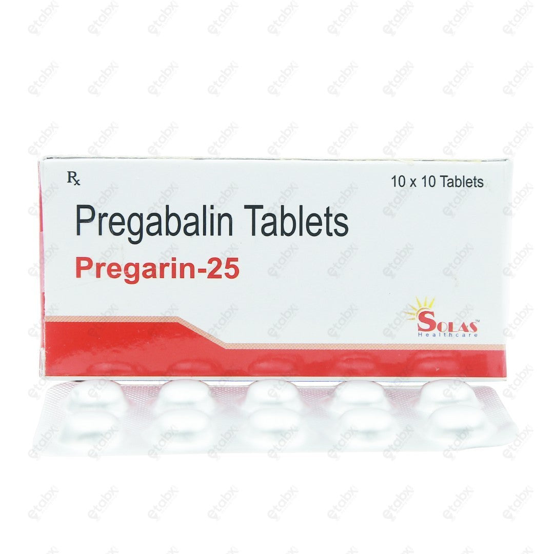 PREGARIN 25mg Tablet