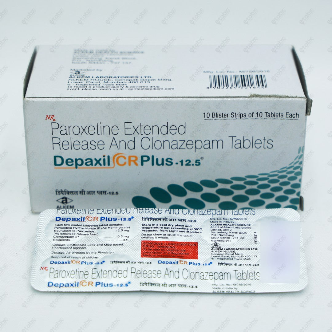 DEPAXIL CR PLUS 12.5MG Tablet 10's