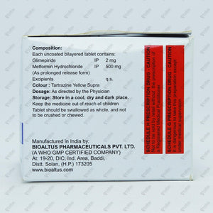 Glycocure M2 Tablet 10's