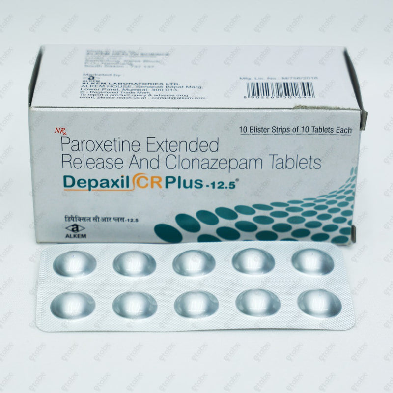 DEPAXIL CR PLUS 12.5MG Tablet 10's