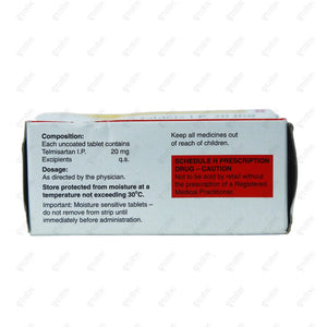 Telma 20mg Tablet 15s