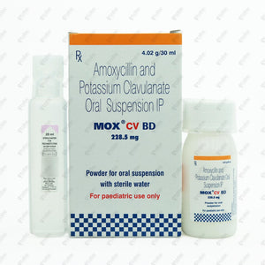 Mox CV BD 228.5mg Suspension 30ml