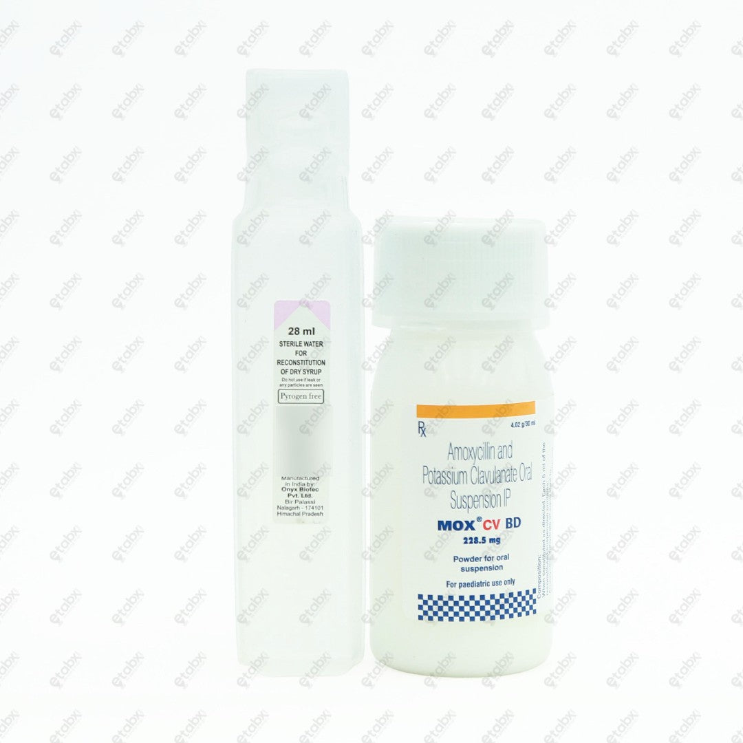 Mox CV BD 228.5mg Suspension 30ml