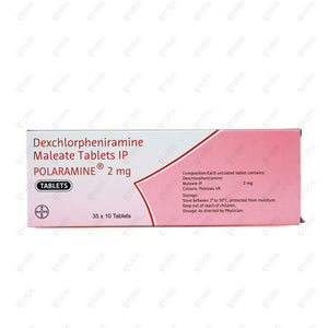Polaramine 2mg Tablet 10's