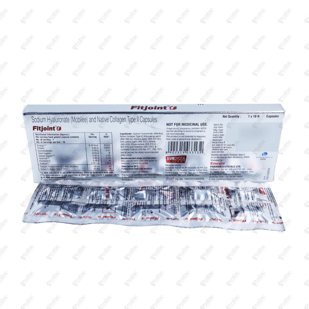 FitJoint Capsules 10's