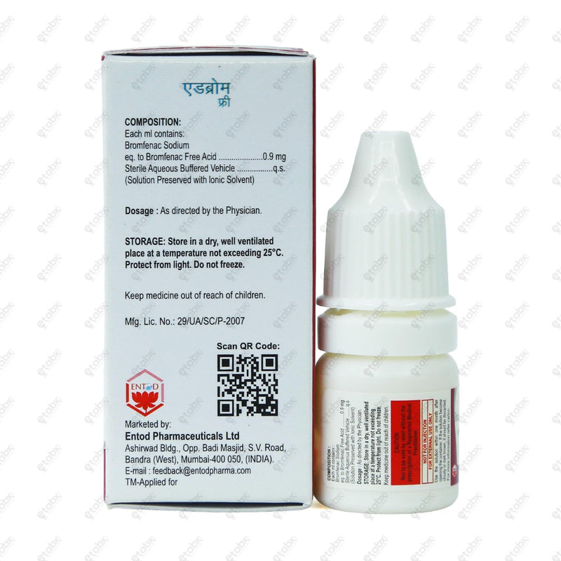 ADBROM FREE Eye Drops 5ml