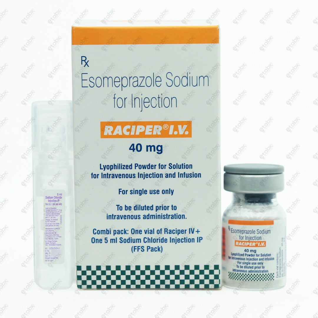 RACIPER IV 40mg Injection