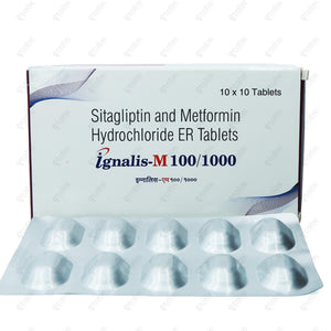 IGNALIS M 100/1000MG Tablets 10S