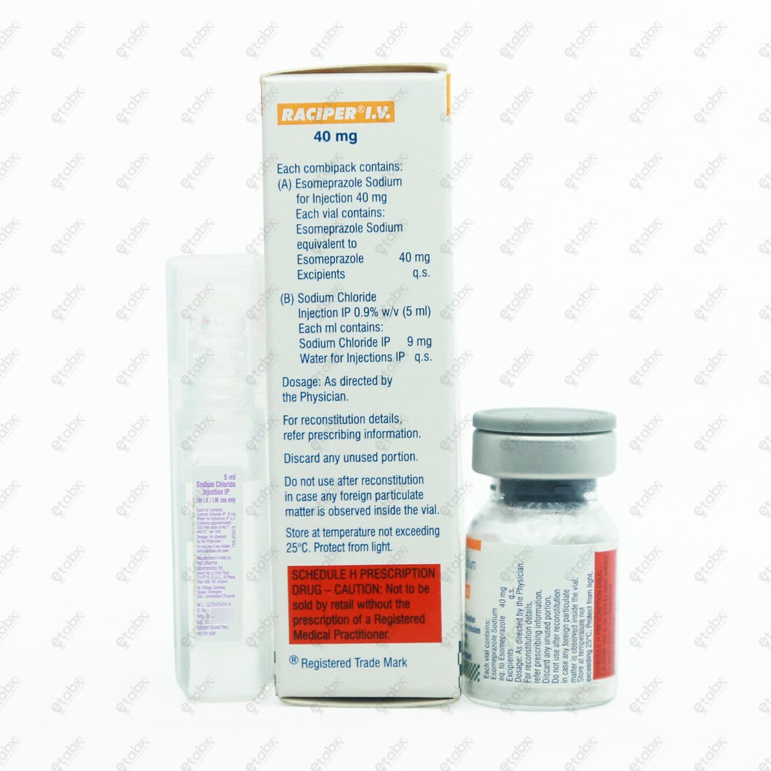 RACIPER IV 40mg Injection
