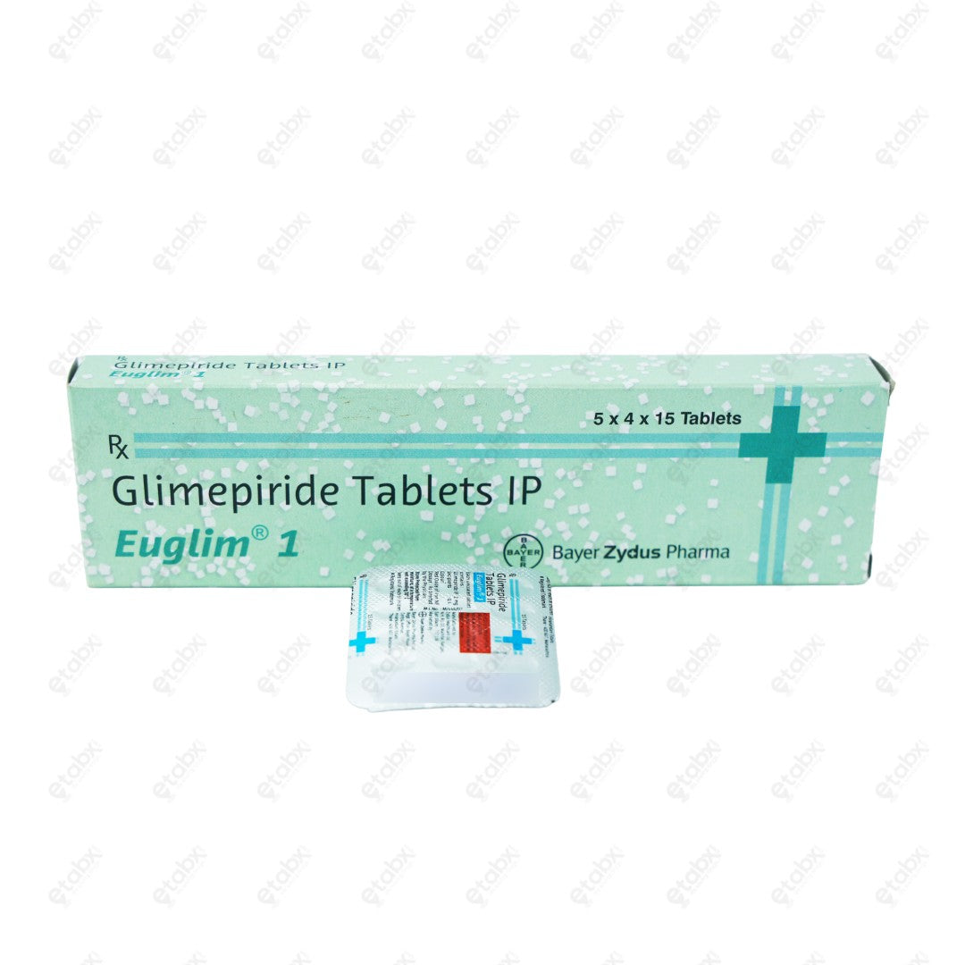 Euglim 1mg Tablet 15's