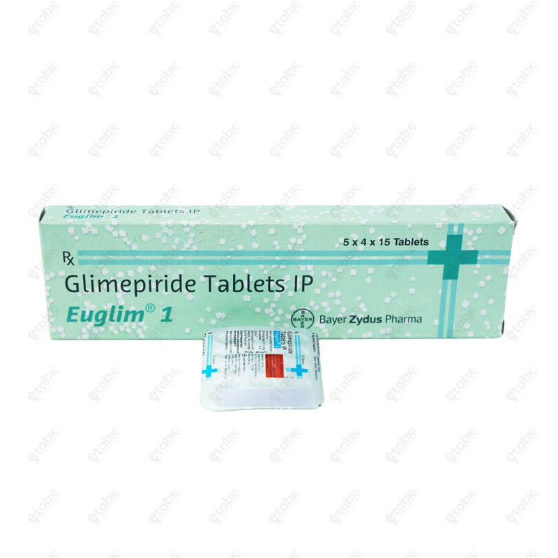 Euglim 1mg Tablet 15's