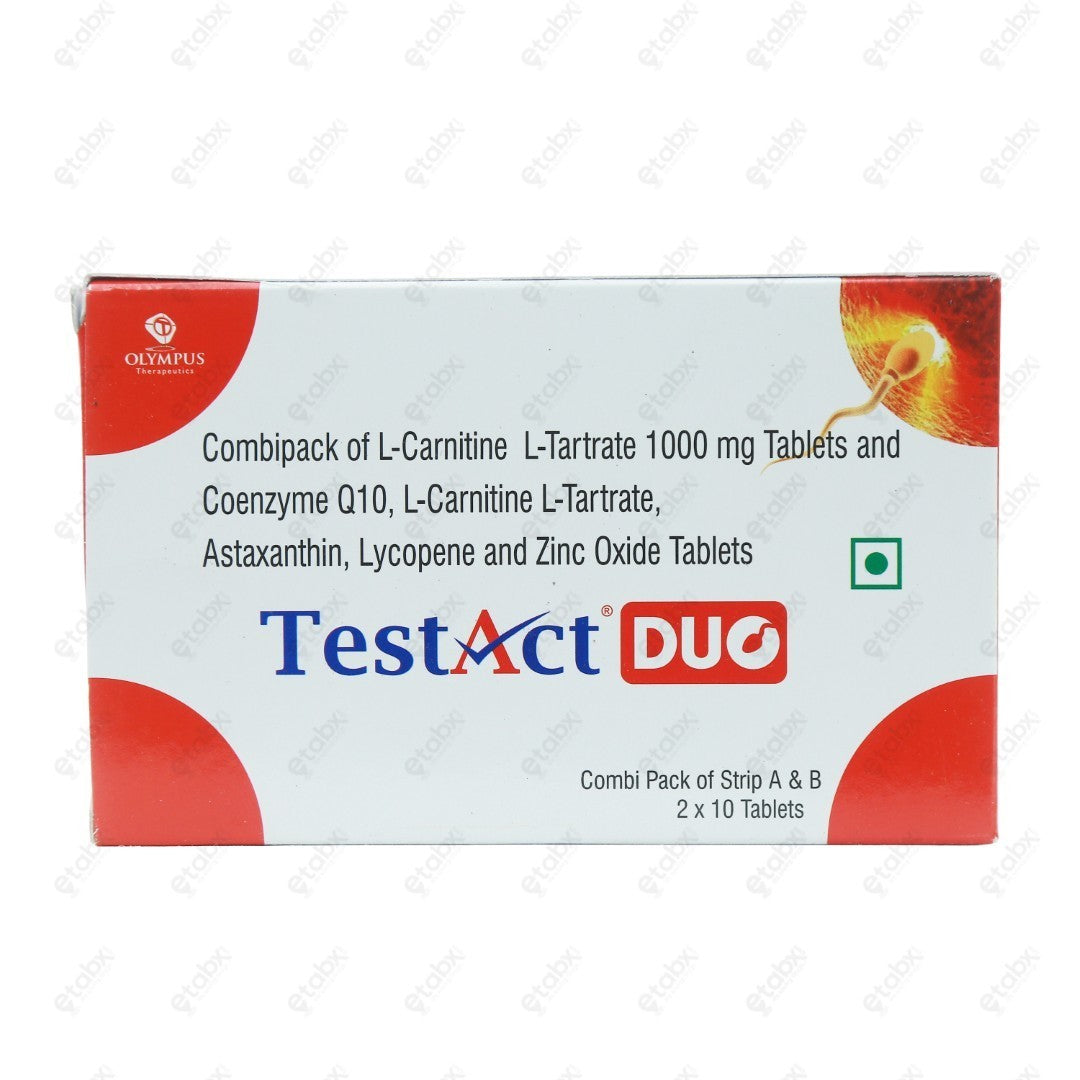 Testact Duo 2x10 Tablets