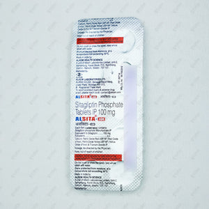 Alsita 100mg Tablet 10's