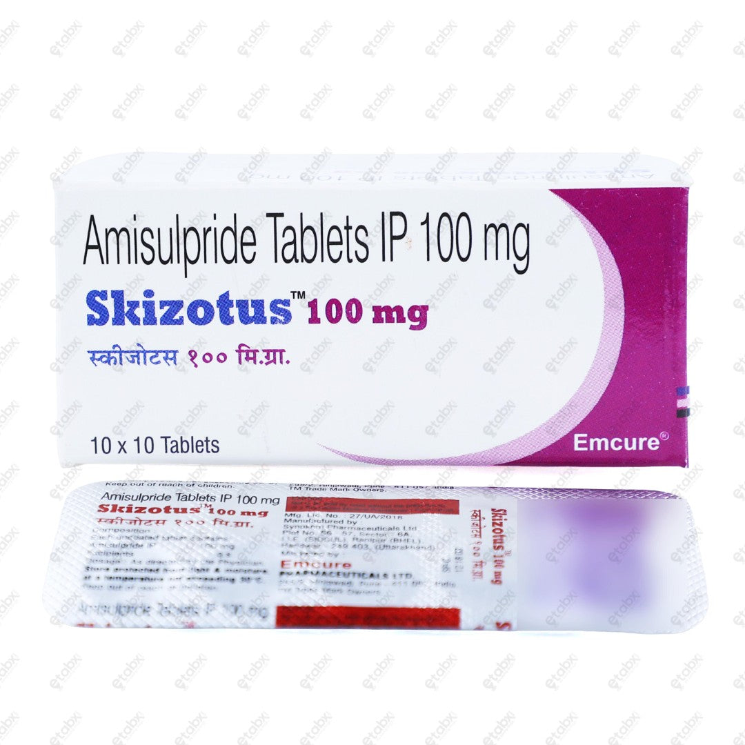 Skizotus 100mg Tablet 10's