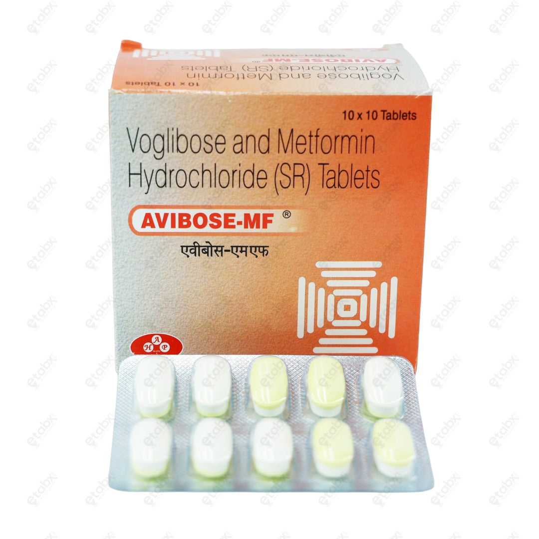 AVIBOSE MF Tablet 10's