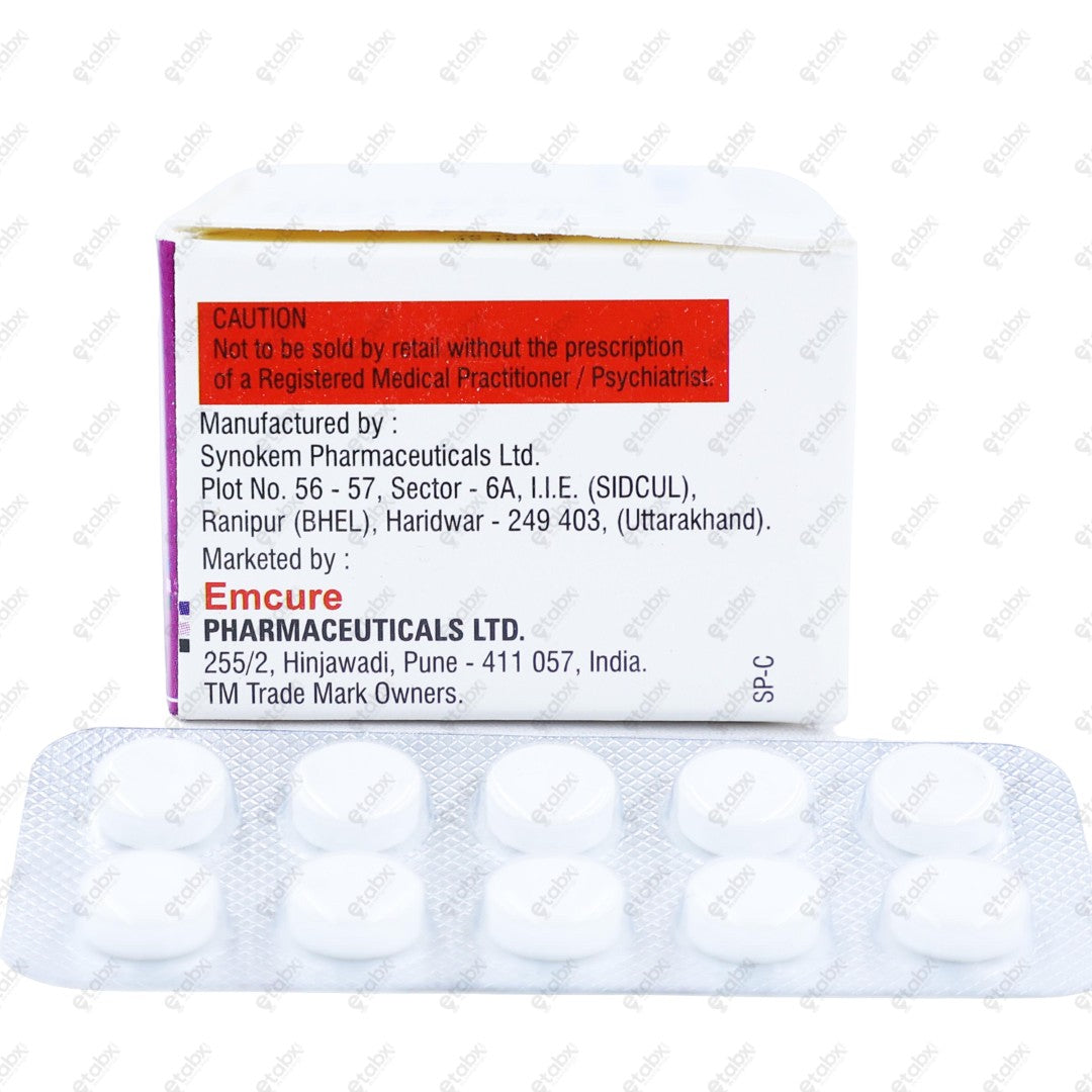 Skizotus 100mg Tablet 10's