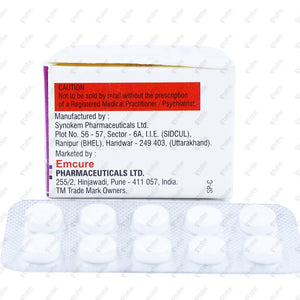 Skizotus 100mg Tablet 10's