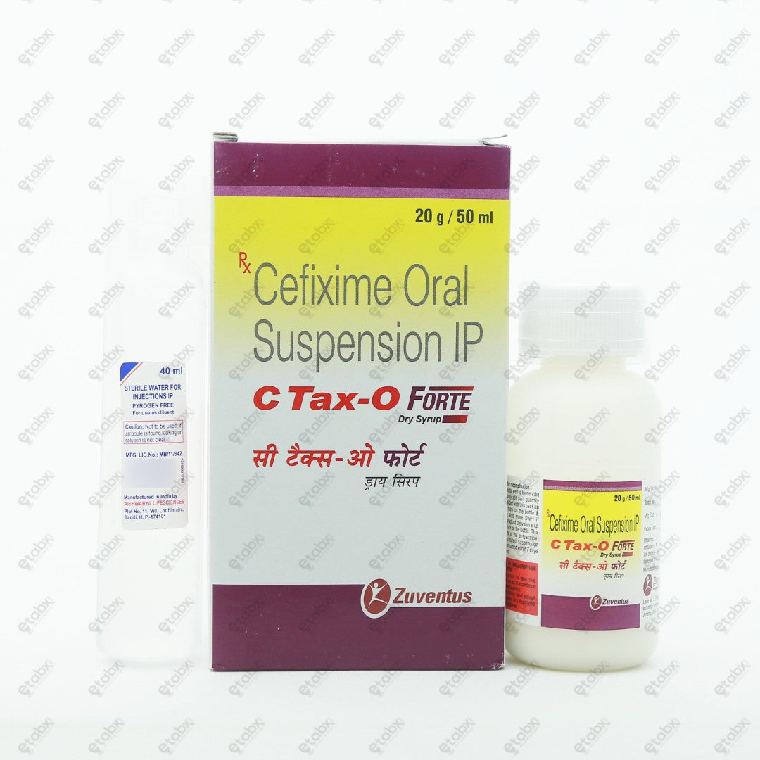 C-TAX O FORTE Dry Syrup 50ml