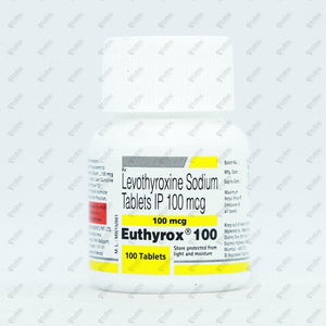 Euthyrox 100mcg Tablet 100's