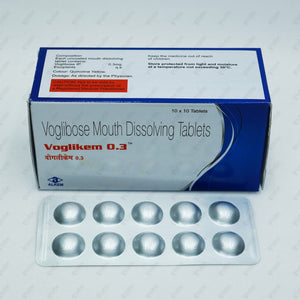 VOGLIKEM 0.3mg Tablets (10's)