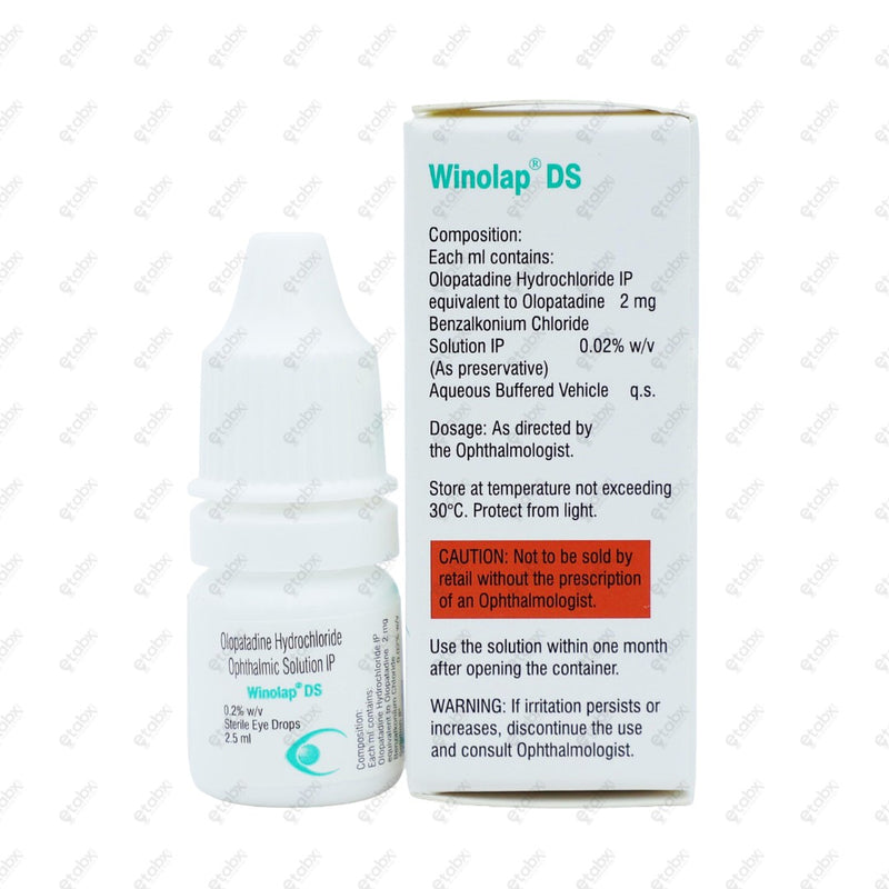 Winolap DS Eye Drops 2.5ml